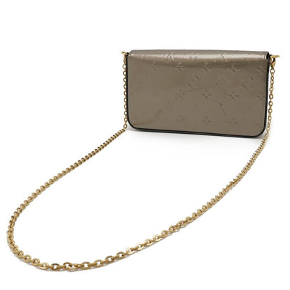 Louis Vuitton Monogram Vernis Pochette Felicie Chain Shoulder Bag 2WAY Clutch