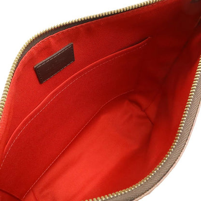 Louis Vuitton Damier South Bank Shoulder Bag Crossbody Fringe Tassel Charm