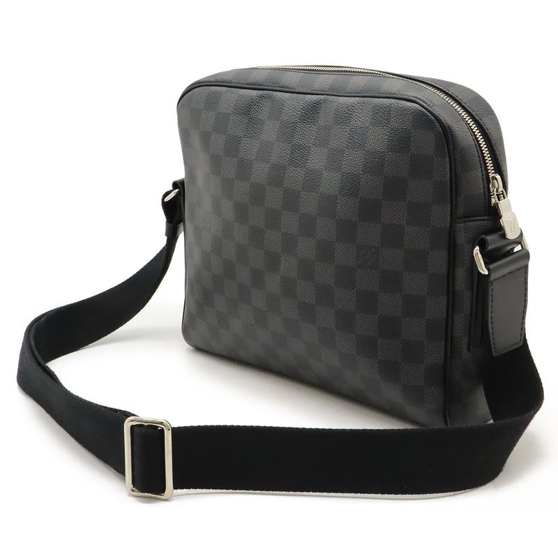 Louis Vuitton Damier Graphite Dayton PM Shoulder Bag Messenger Bag Crossbody