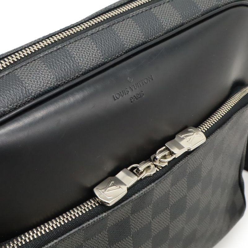 Louis Vuitton Damier Graphite Dayton PM Shoulder Bag Messenger Bag Crossbody