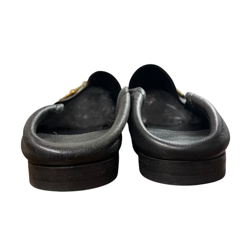 Gucci Leather Brixton Horsebit Loafers Babouche Size 36 1/2 Approx 23.5cm