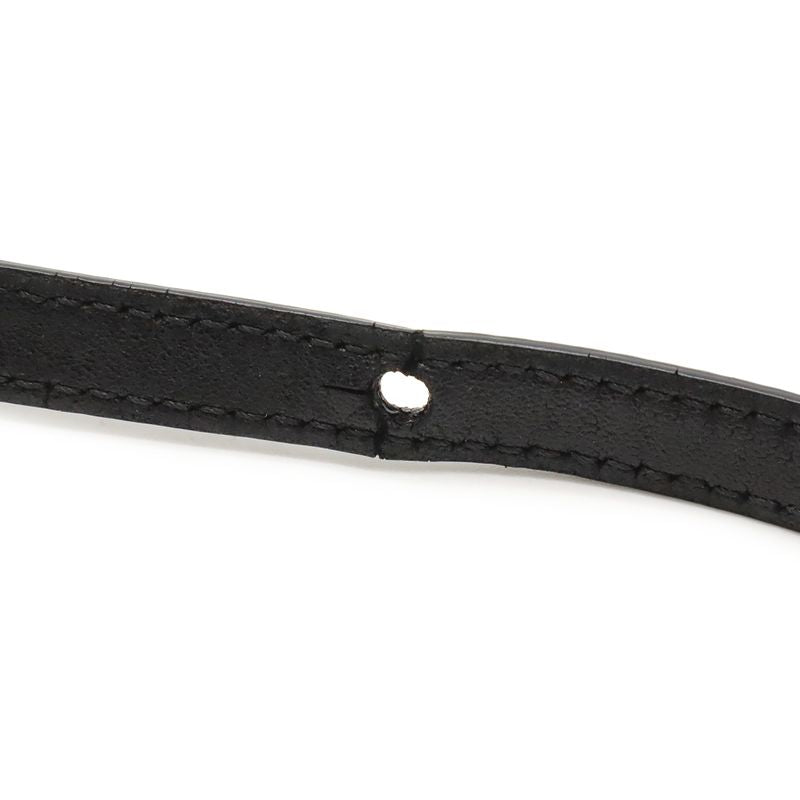 Celine Trio Small Shoulder Bag Shoulder Pouch Pochette Crossbody Leather Black