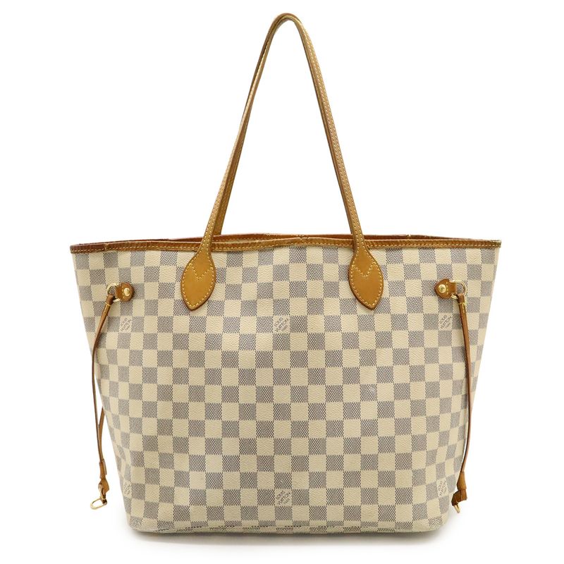 Louis Vuitton Damier Azure Neverfull MM Tote Bag Shoulder Bag Shoulder Tote