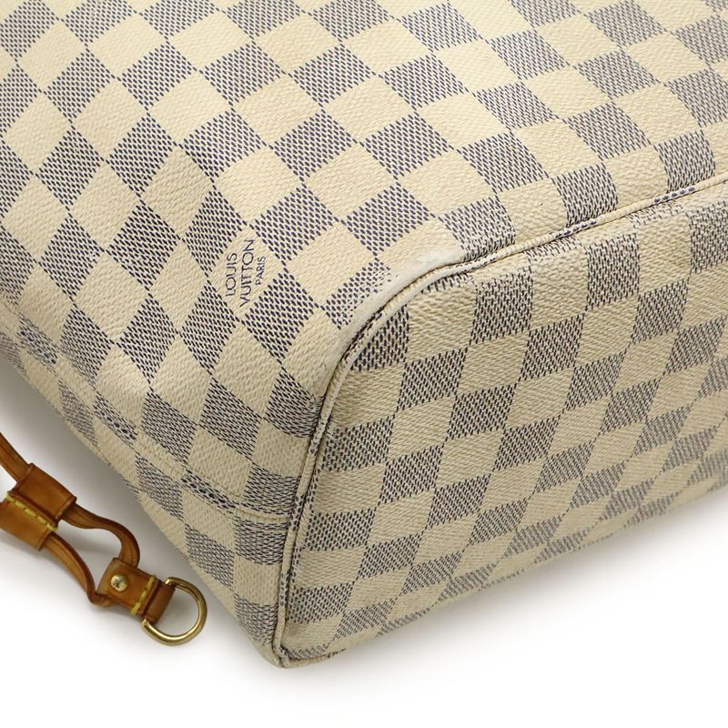 Louis Vuitton Damier Azure Neverfull MM Tote Bag Shoulder Bag Shoulder Tote