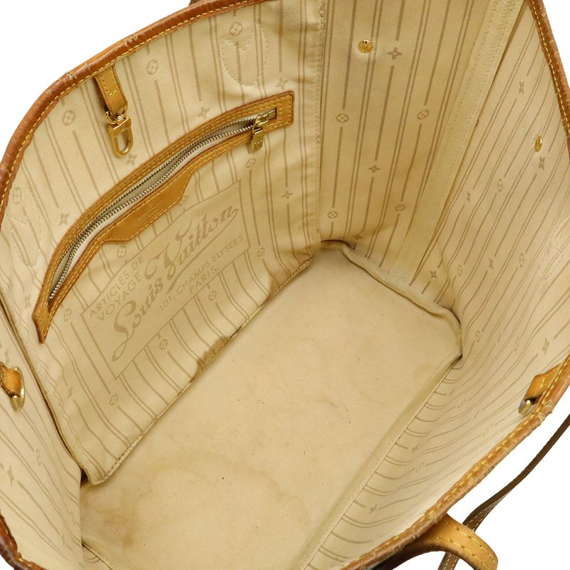 Louis Vuitton Damier Azure Neverfull MM Tote Bag Shoulder Bag Shoulder Tote