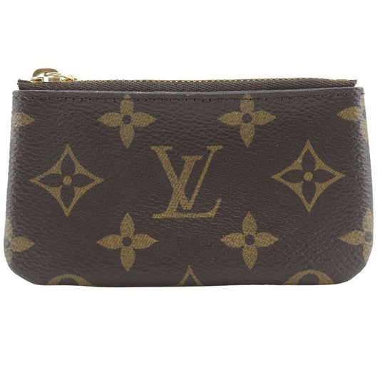 Louis Vuitton Pochette Cles M62650 Monogram Canvas Brown Ct4157 Unisex Coin Case