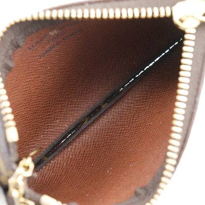 Louis Vuitton Pochette Cles M62650 Monogram Canvas Brown Ct4157 Unisex Coin Case