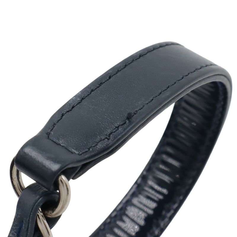 Chanel Coco Boy Matelasse Coco Mark Chain Shoulder Bag Pochette Enamel Patent