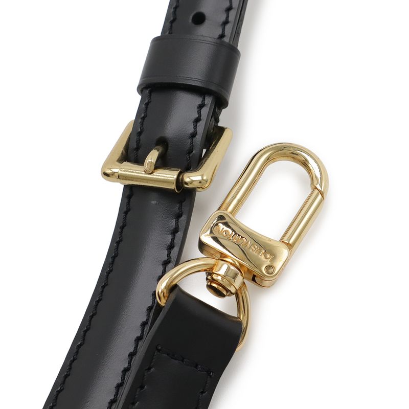 Louis Vuitton Epi Monceau Second Bag Handbag 2way Shoulder Noir Black Gold