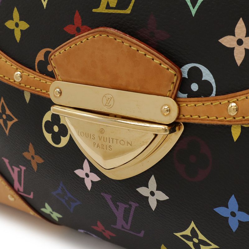 Louis Vuitton Monogram Multicolor Beverly MM Shoulder Bag Semi Shoulder One