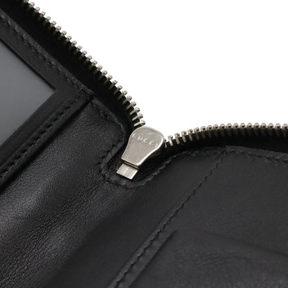 Gucci Micro Guccissima Travel Case Clutch Bag Organizer Long Wallet Leather