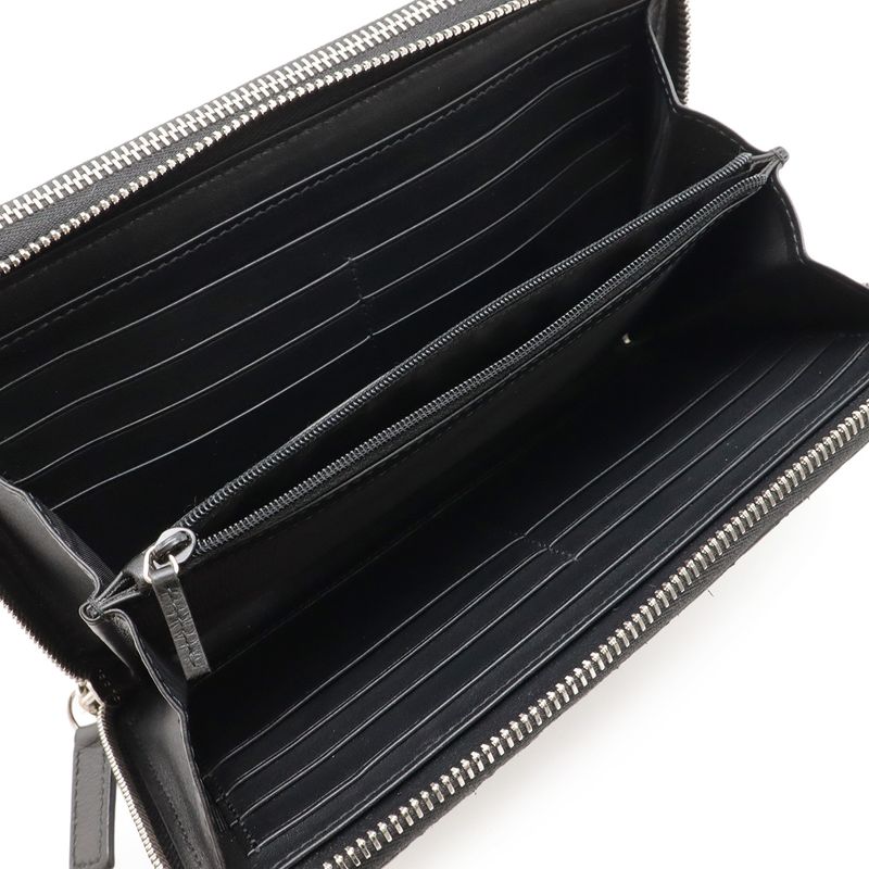 Gucci Micro Guccissima Travel Case Clutch Bag Organizer Long Wallet Leather