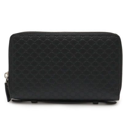 Gucci Micro Guccissima Travel Case Clutch Bag Organizer Long Wallet Leather