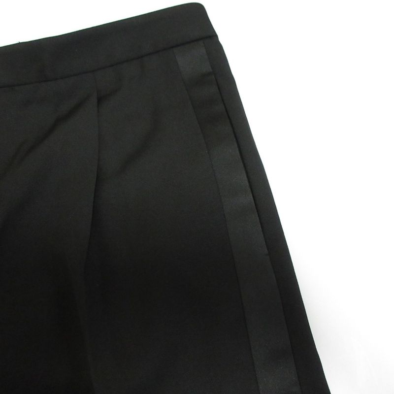 Saint Laurent Paris Sideline Slacks Pants 483929 Size 44 Black Mens Used