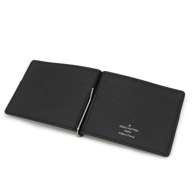 Louis Vuitton Taiga Portefeuille Panth Bifold Wallet Fold Wallet Money Clip