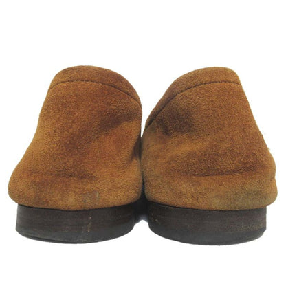 Gucci Brixton Suede Leather Horsebit Loafers 407314 Size 7 26cm (10.24in) Camel