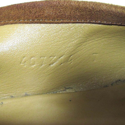 Gucci Brixton Suede Leather Horsebit Loafers 407314 Size 7 26cm (10.24in) Camel
