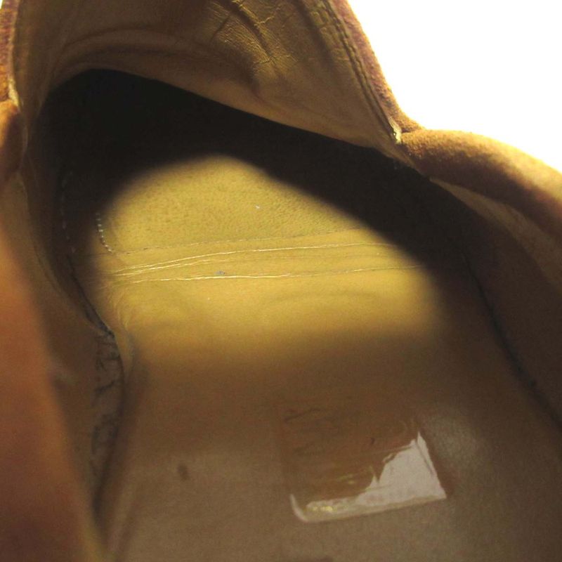 Gucci Brixton Suede Leather Horsebit Loafers 407314 Size 7 26cm (10.24in) Camel