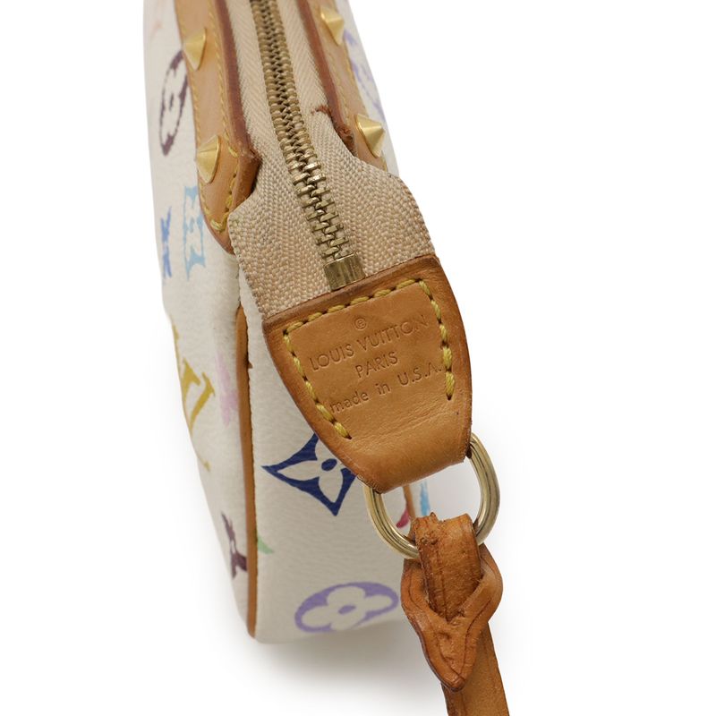 Louis Vuitton Monogram Multicolor Pochette Accessoire Accessory Pouch Handbag