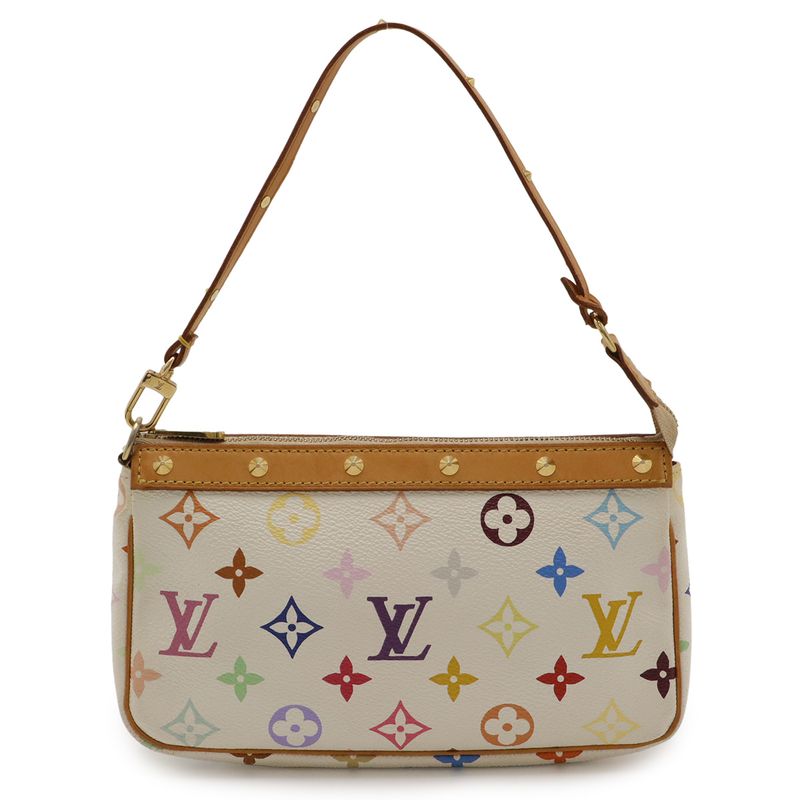 Louis Vuitton Monogram Multicolor Pochette Accessoire Accessory Pouch Handbag
