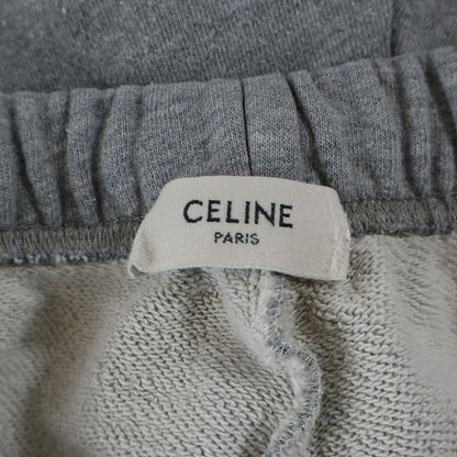 Celine Front Logo Embroidery Shorts Grey 22063670q 09GB