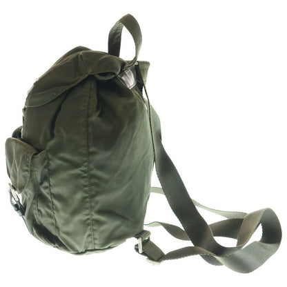 Prada Nylon Backpack Sac Backpack Shoulder Bag Green Khaki Tessuto