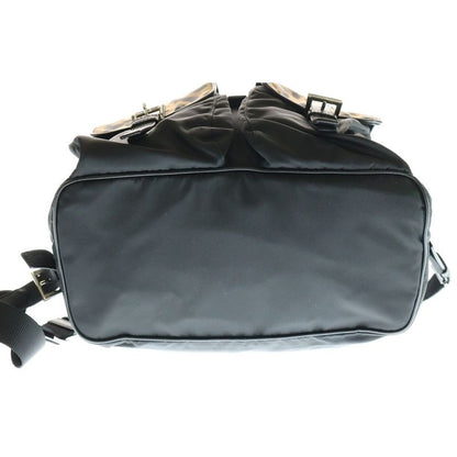 Prada Backpack Sac Backpack Leopard Black Tessuto Nylon 1bz811