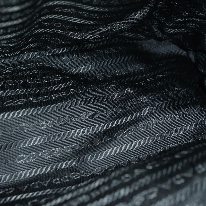 Prada Backpack Sac Backpack Leopard Black Tessuto Nylon 1bz811