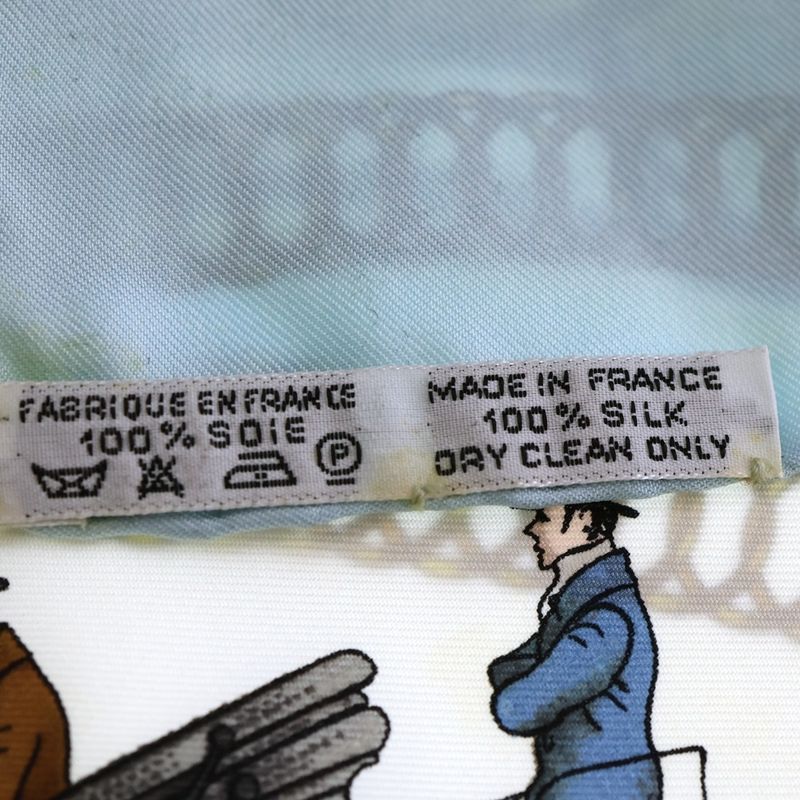 Hermes Carrée 90 Equestrian Dress And Outfit LA Promende DE Lomgchamps Light