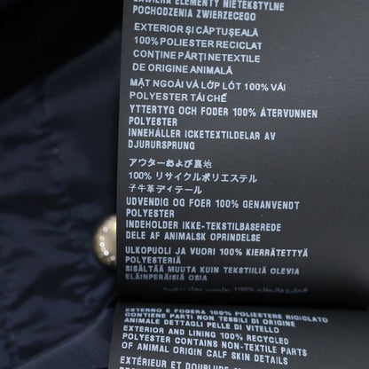 Prada 24SS Triangle Plate Nylon Zip Up Blouson Jacket Black Sgn521 R191 1060