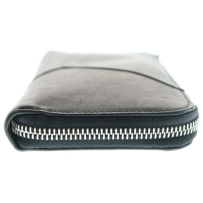 Loewe Puzzle Zip Round Wallet Long Wallet Black 262431