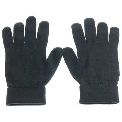 Louis Vuitton Gon Petit Damier Graphite Gloves Black Wool M70006