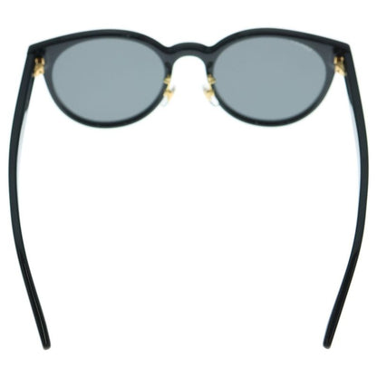 Gucci GG Interlocking Asian Fit Boston Shape Sunglasses In Gold And Black
