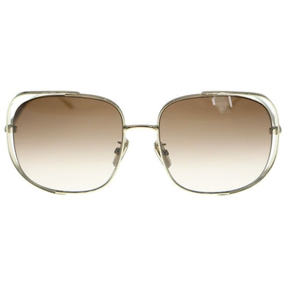 Loewe Logo Temple Curry Lens Sunglasses Eyewear Brown/gold Lw40148u