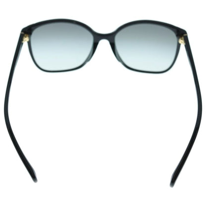 Prada Logo Temple Wellington Sunglasses Eyewear In Black/gold Spr01o-a