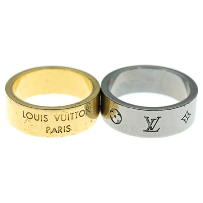 Louis Vuitton LV Instinct Set Ring Silver/gold M00514