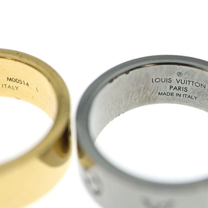 Louis Vuitton LV Instinct Set Ring Silver/gold M00514