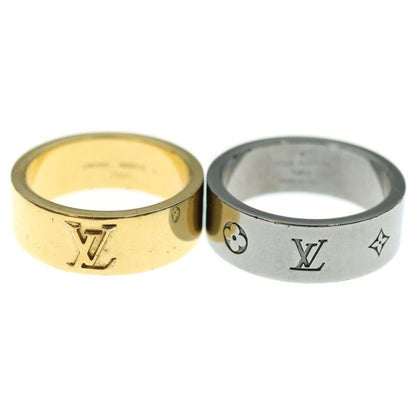 Louis Vuitton LV Instinct Set Ring Silver/gold M00514
