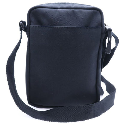 Balenciaga Logo-embroidered Nylon Canvas Shoulder Bag Black 638657