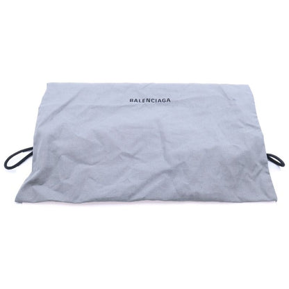 Balenciaga Logo-embroidered Nylon Canvas Shoulder Bag Black 638657