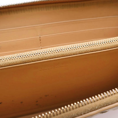 Bottega Veneta Intrecciato Long Wallet Long Wallet Card Case Beige And Leather