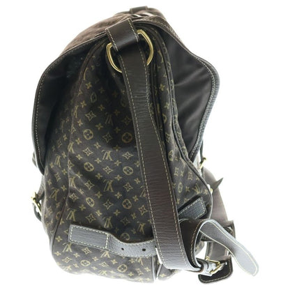 Louis Vuitton Monogram Mini Lin Saumur XL Handbag Brown Leather X Canvas M95220