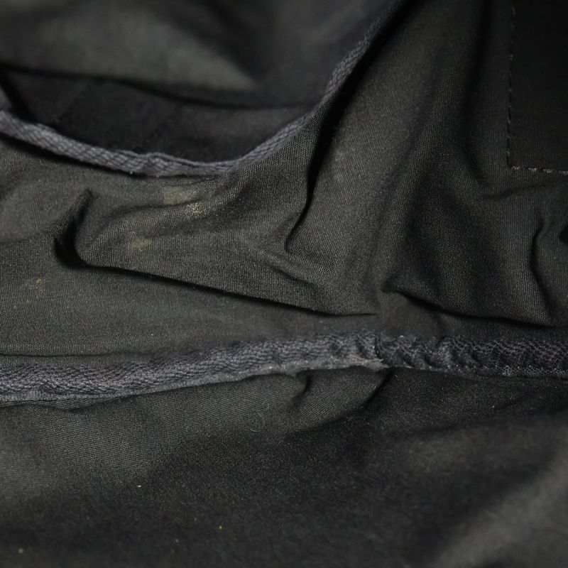 Louis Vuitton Monogram Mini Lin Saumur XL Handbag Brown Leather X Canvas M95220