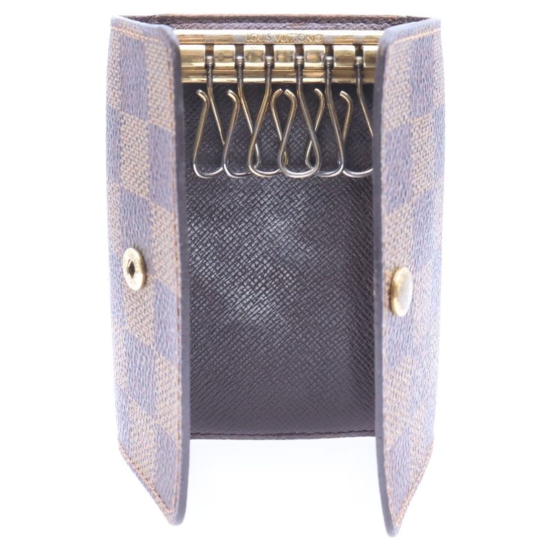 Louis Vuitton Damier Multicles 6 6-ring Key Case Brown N62630