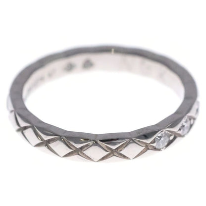 Chanel Coco Crush 5PD Ring Pt950 Platinum #47 Rings Jewelry