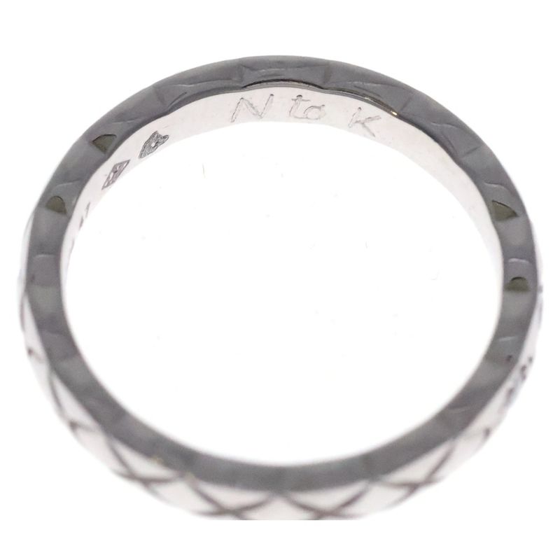 Chanel Coco Crush 5PD Ring Pt950 Platinum #47 Rings Jewelry