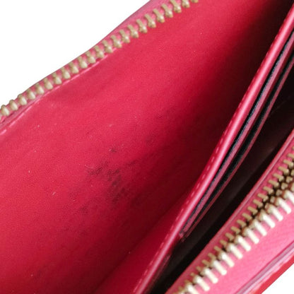 Good Louis Vuitton Vernis Round Zipper Zippy Wallet Long Wallet M91981 Pomme