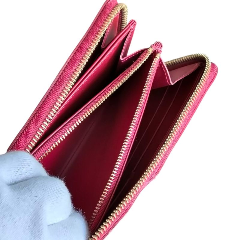 Good Louis Vuitton Vernis Round Zipper Zippy Wallet Long Wallet M91981 Pomme