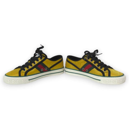 Gucci Tennis 1977 Sherry Line GG Pattern Low Cut Sneakers 35 Approx 22cm
