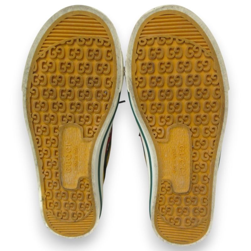 Gucci Tennis 1977 Sherry Line GG Pattern Low Cut Sneakers 35 Approx 22cm